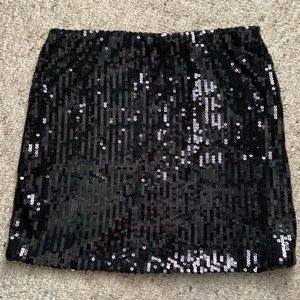Black xhilaration Sequin skirt, Women’s S